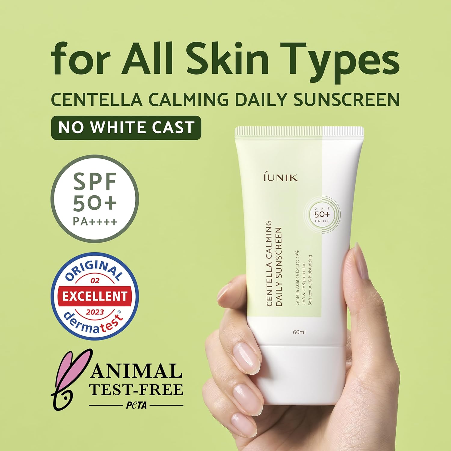 Iunik Centella Calming Daily Sunscreen